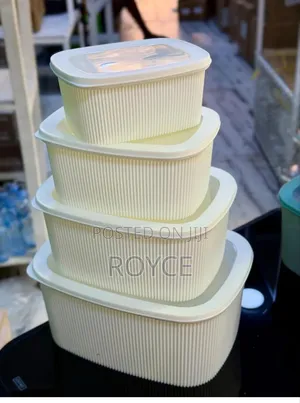 4pcs Multipurpose Storage Containers