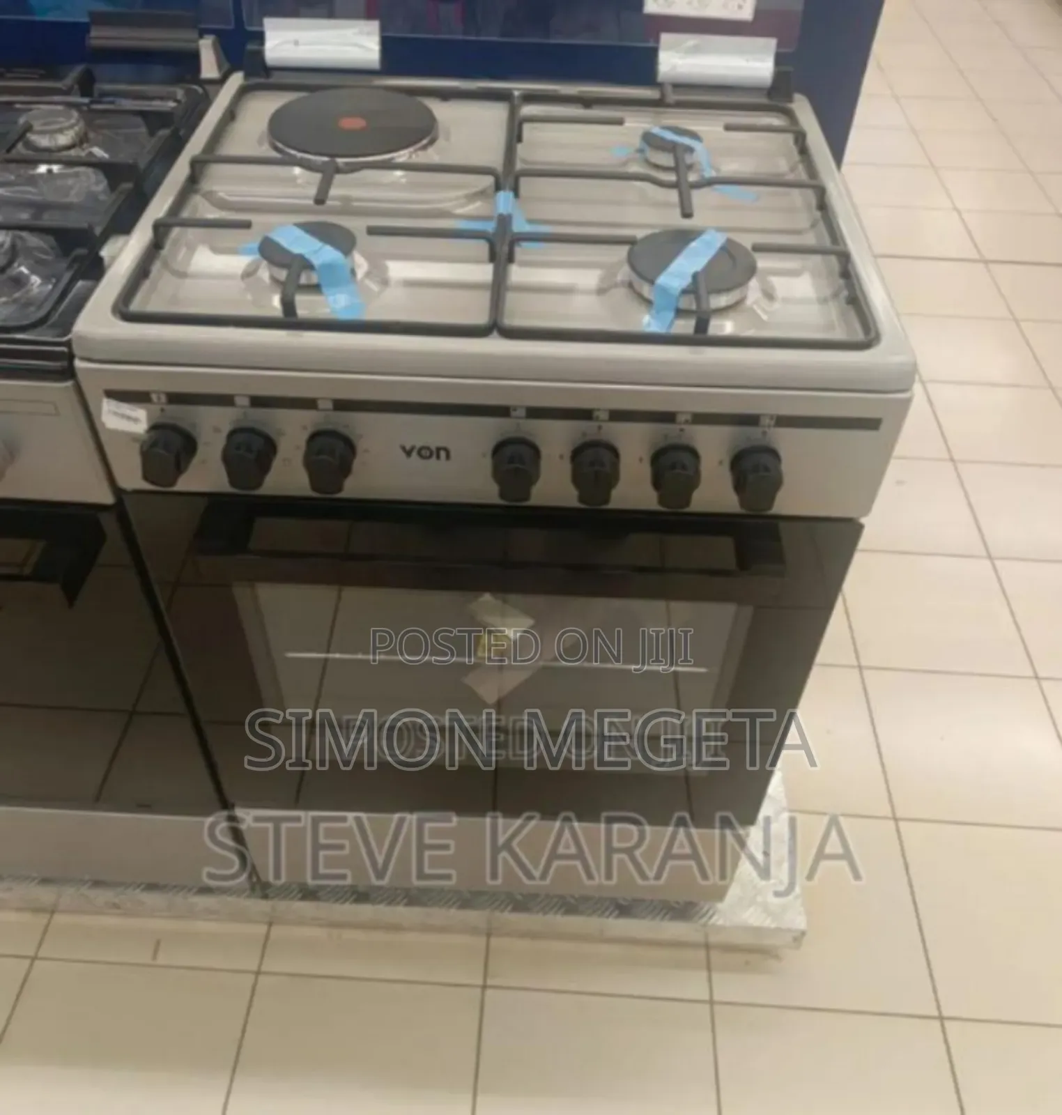 Pay on Delivery Von 60*60 Standing Cooker