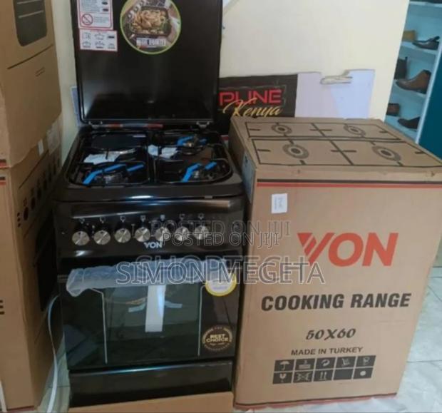 Colour Black New Von 60*60 Standing Cooker