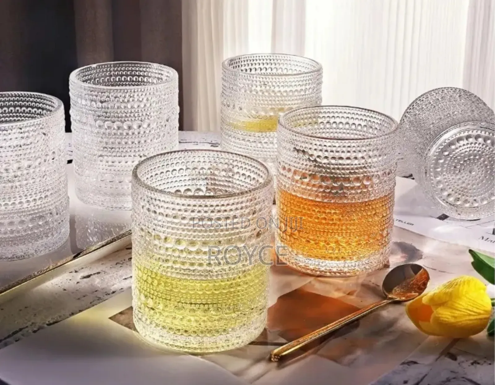 6pc Whiskey Glass Set