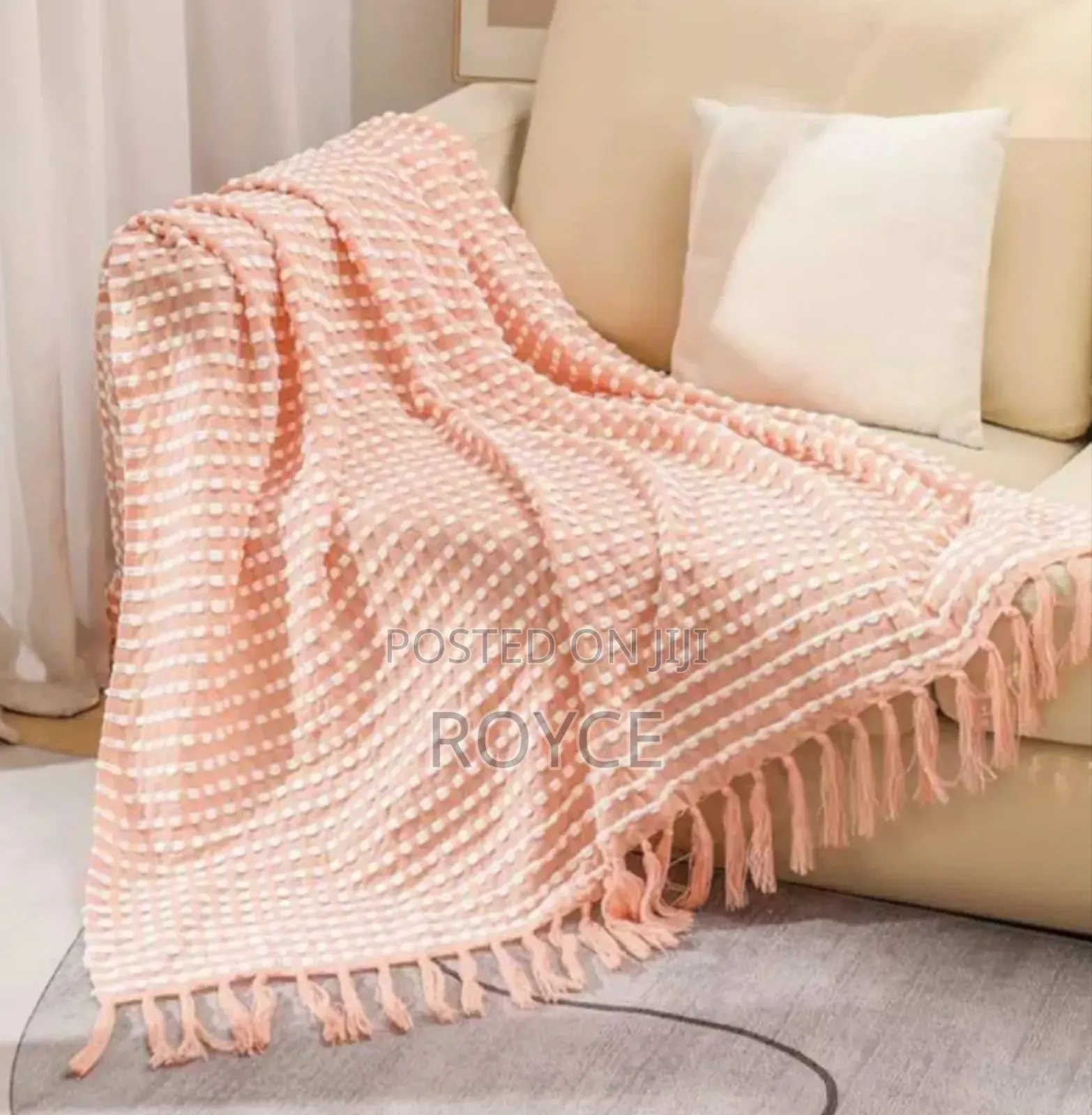 Knitted Throw Blanket -{127 * 220cm}