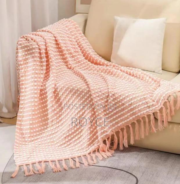 Knitted Throw Blanket -{127 * 220cm}
