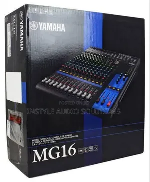 Mg16 Yamaha Plain Professional Mixer Usb and Bluetooth Enabled