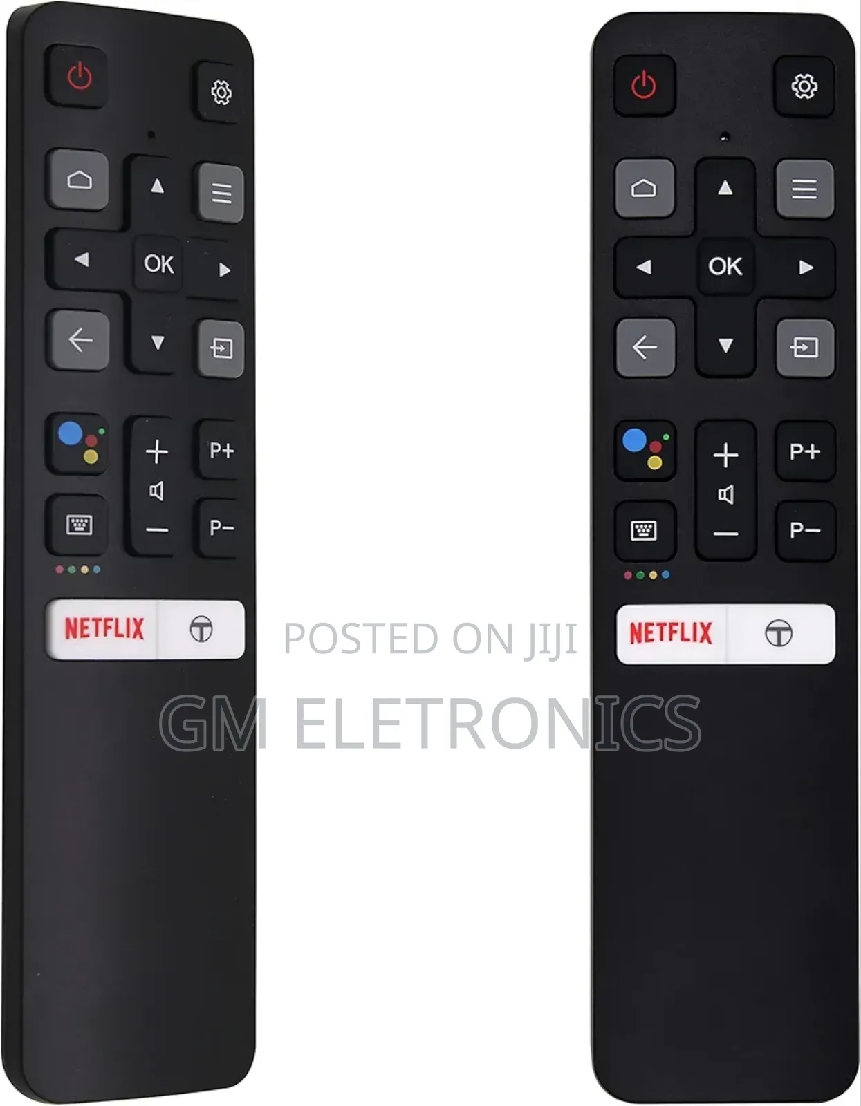 Rc802v for TCL Remote Control for TCL Android Smart Tv+ Batteries.
