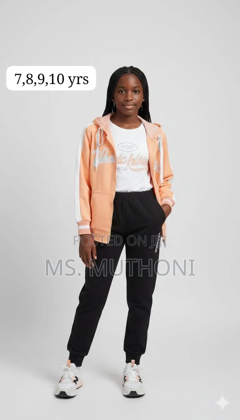 Quality Girls 3 Piece Tracksuits in Stock 