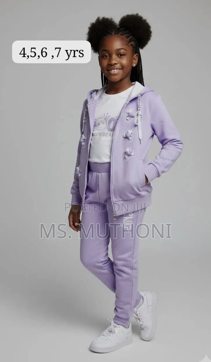 Quality Girls 3 Piece Tracksuits in Stock 