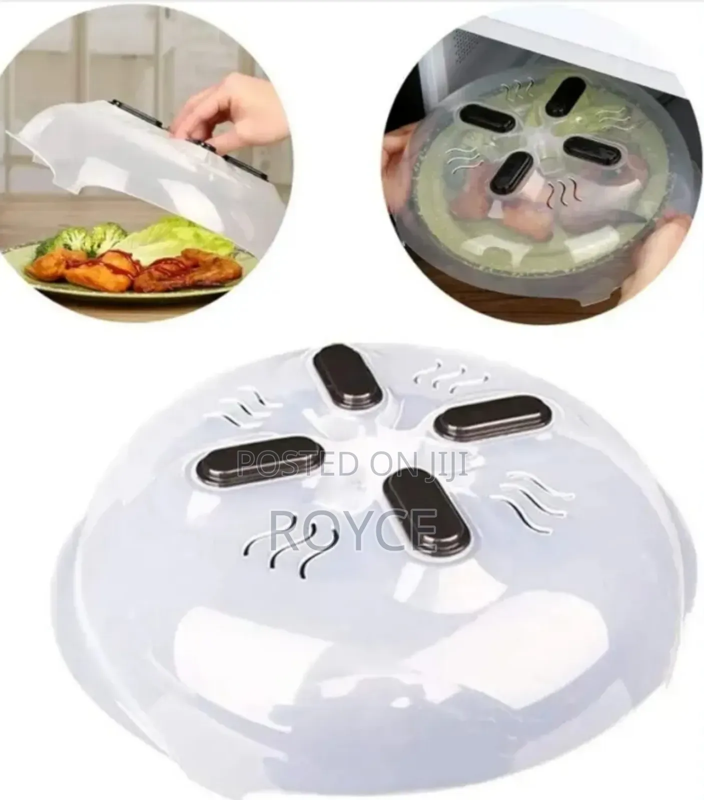 Magnetic Microwave Food Cover