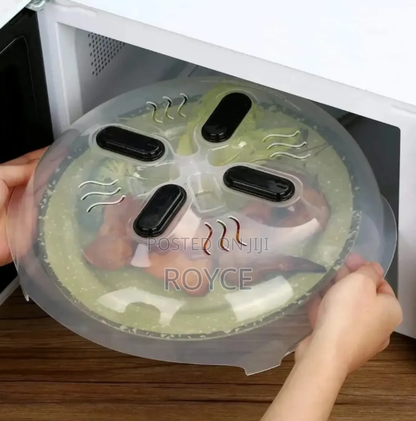 Magnetic Microwave Food Cover