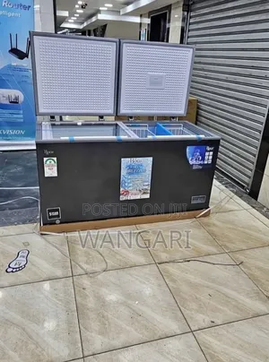 With Warranty Roch 455 Litres Freezer Double Door
