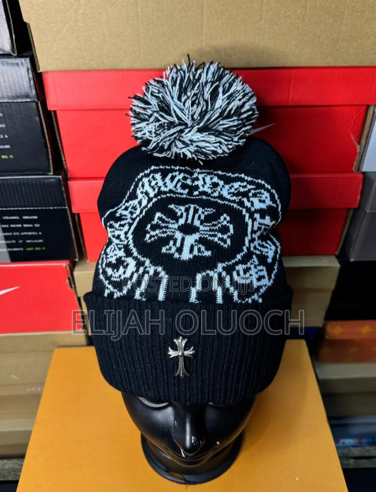 Black Chromeheart Beanie Hats