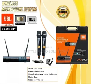J L Urx9900 High-Quality 100 Meter Frequency Range Wireless Microphone