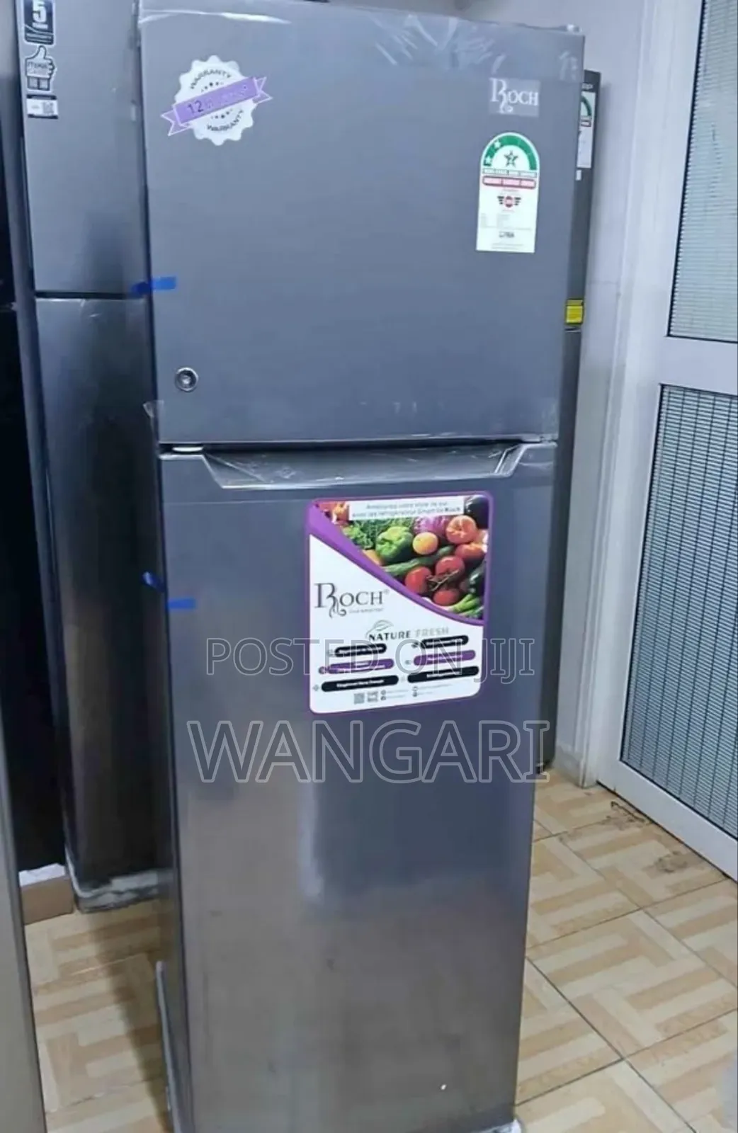 With Warranty Roch 210 Litres Double Door Refrigerator