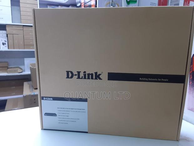 D-Link 8 Port Poe Gigabit Smart Managed Switch - main view