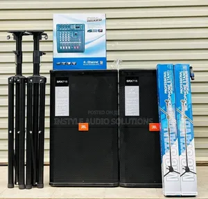 4 Channels Full Package (2) JBL Mid Free BNK Wireless Microphone