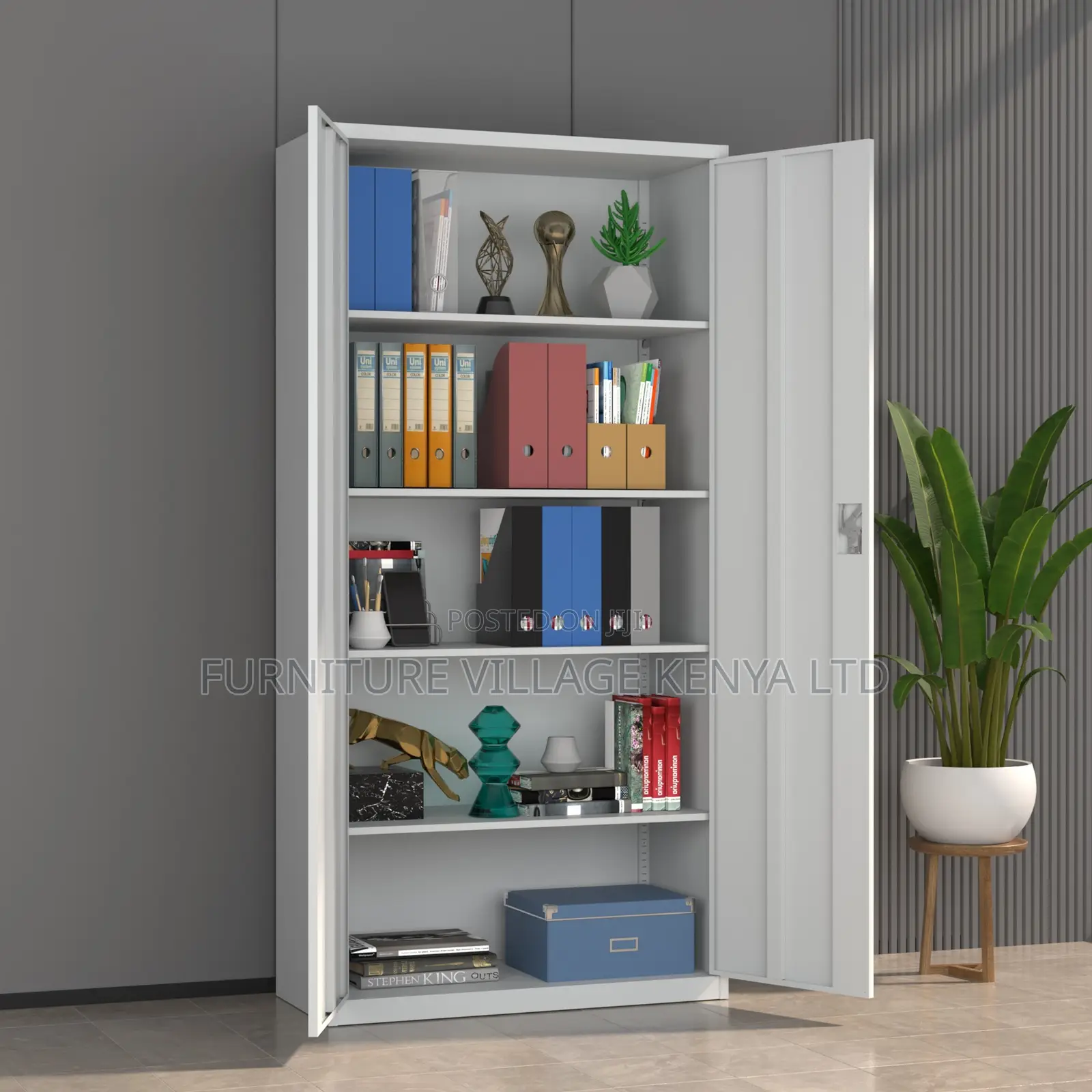 Office Cabinet; 2 Door Metallic Office Filling Cabinet
