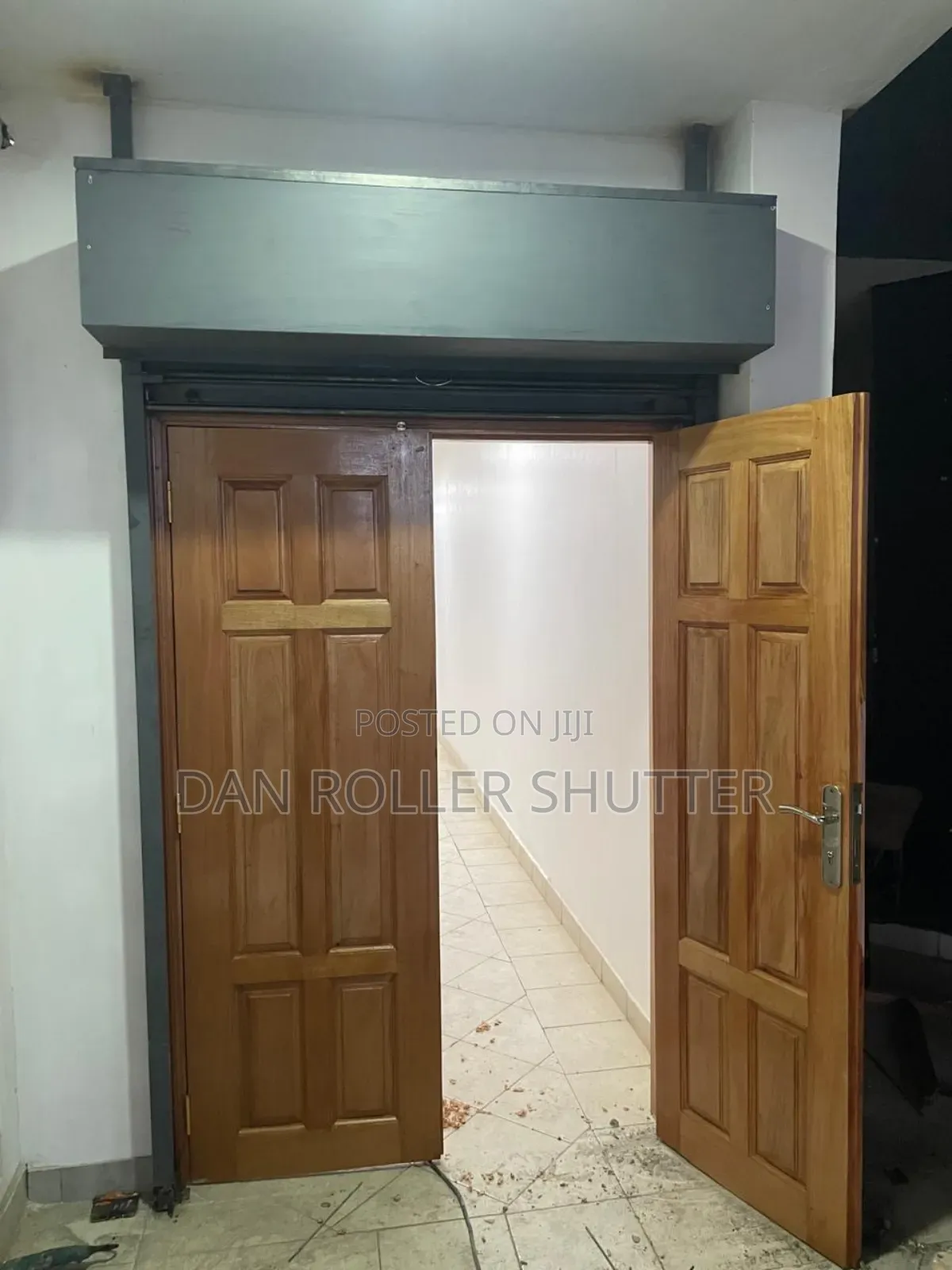 Heavy-Duty Manual Roller Shutter