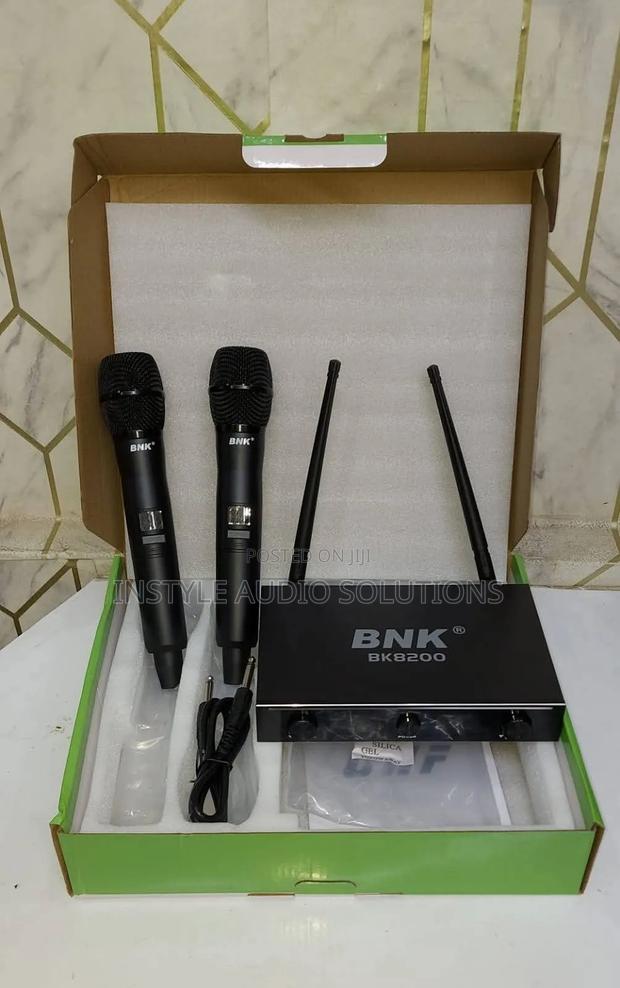 Bk 8200 Wireless Microphone 100 Meters Frequency Range Pay on Delivery - main view
