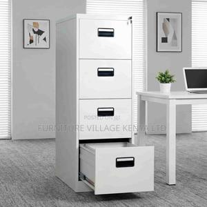 Office Cabinet; Four Drawers Metallic Office Cabinet - thumbnail 2