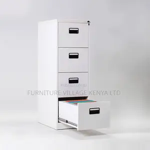 Office Cabinet; Four Drawers Metallic Office Cabinet