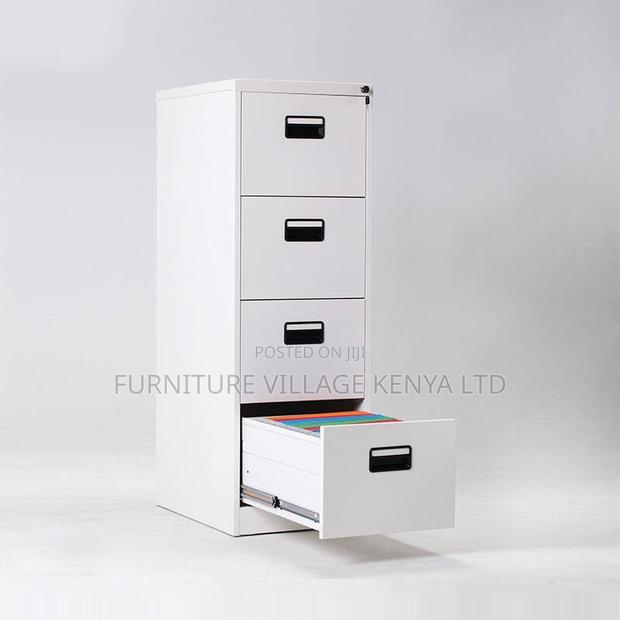 Office Cabinet; Four Drawers Metallic Office Cabinet - thumbnail 4