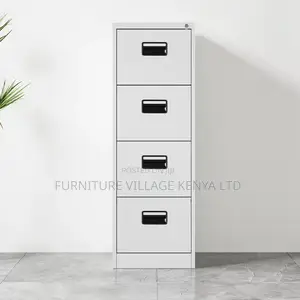 Office Cabinet; Four Drawers Metallic Office Cabinet