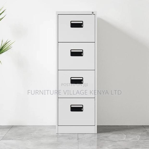 Office Cabinet; Four Drawers Metallic Office Cabinet - thumbnail 5