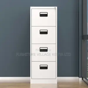 Office Cabinet; Four Drawers Metallic Office Cabinet