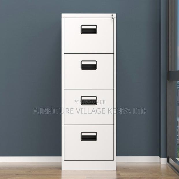 Office Cabinet; Four Drawers Metallic Office Cabinet - thumbnail 6