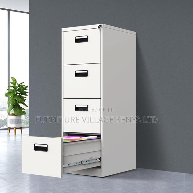 Office Cabinet; Four Drawers Metallic Office Cabinet - thumbnail 7