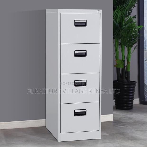 Office Cabinet; Four Drawers Metallic Office Cabinet - thumbnail 8