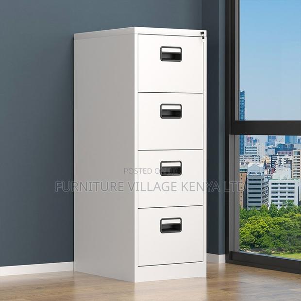 Office Cabinet; Four Drawers Metallic Office Cabinet - thumbnail 9