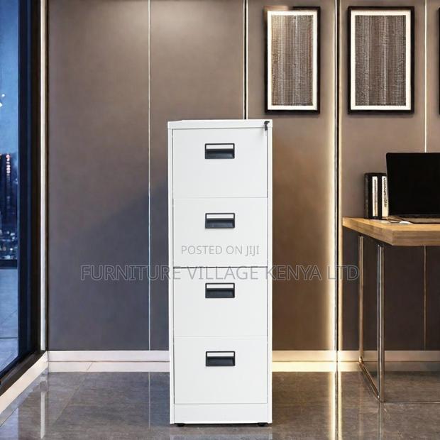 Office Cabinet; Four Drawers Metallic Office Cabinet - thumbnail 13