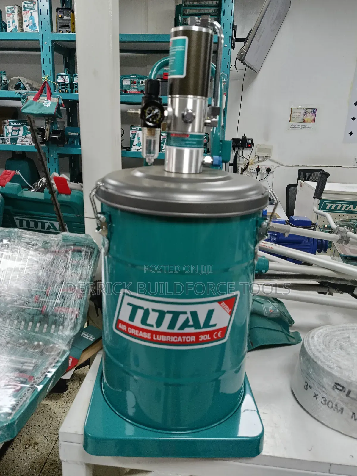 Total Air Grease Lubricator 30l