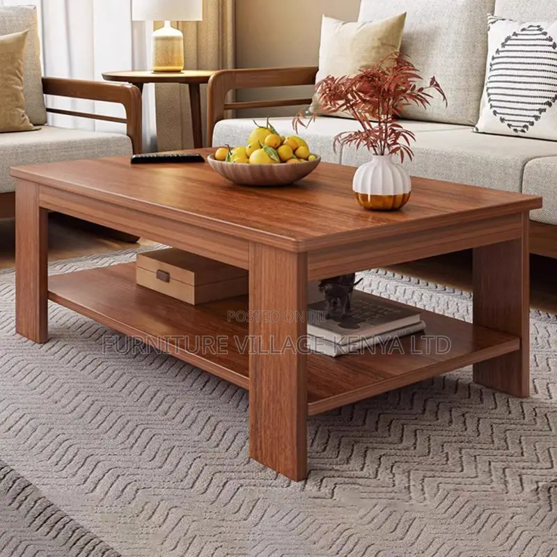 Coffee Table; Executive 120cm Mahogany Office Coffee Table