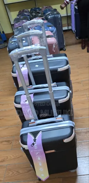3‐In‐1 Fibre Suitcase Set – Travel in Style Comfort.
