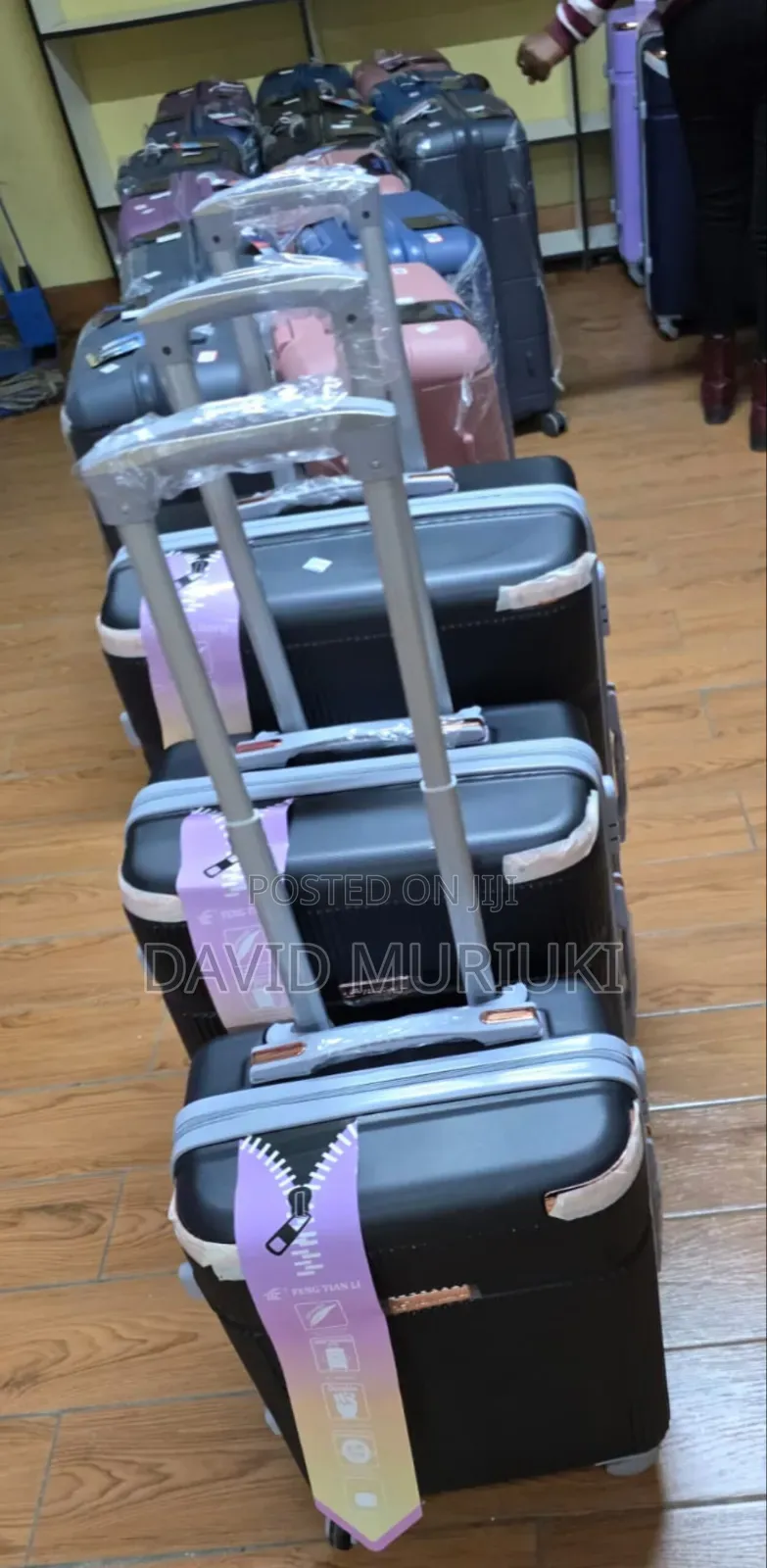 3‐In‐1 Fibre Suitcase Set – Travel in Style Comfort.