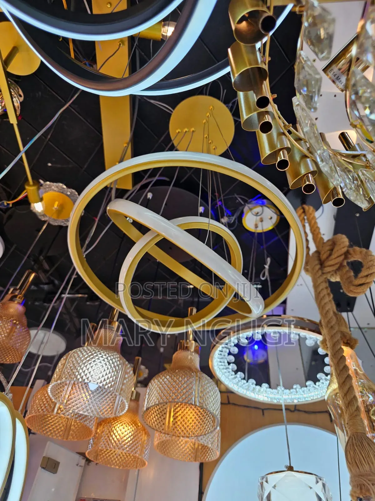 Led Spiral Chandelier