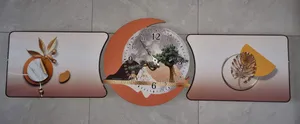 3 in 1 Wall Clock Decor Set