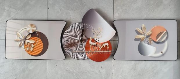 3 in 1 Wall Clock Decor Set - thumbnail 4