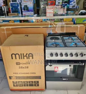 3 Gas +1 Electric Mika 58 by 58 Standing Cooker