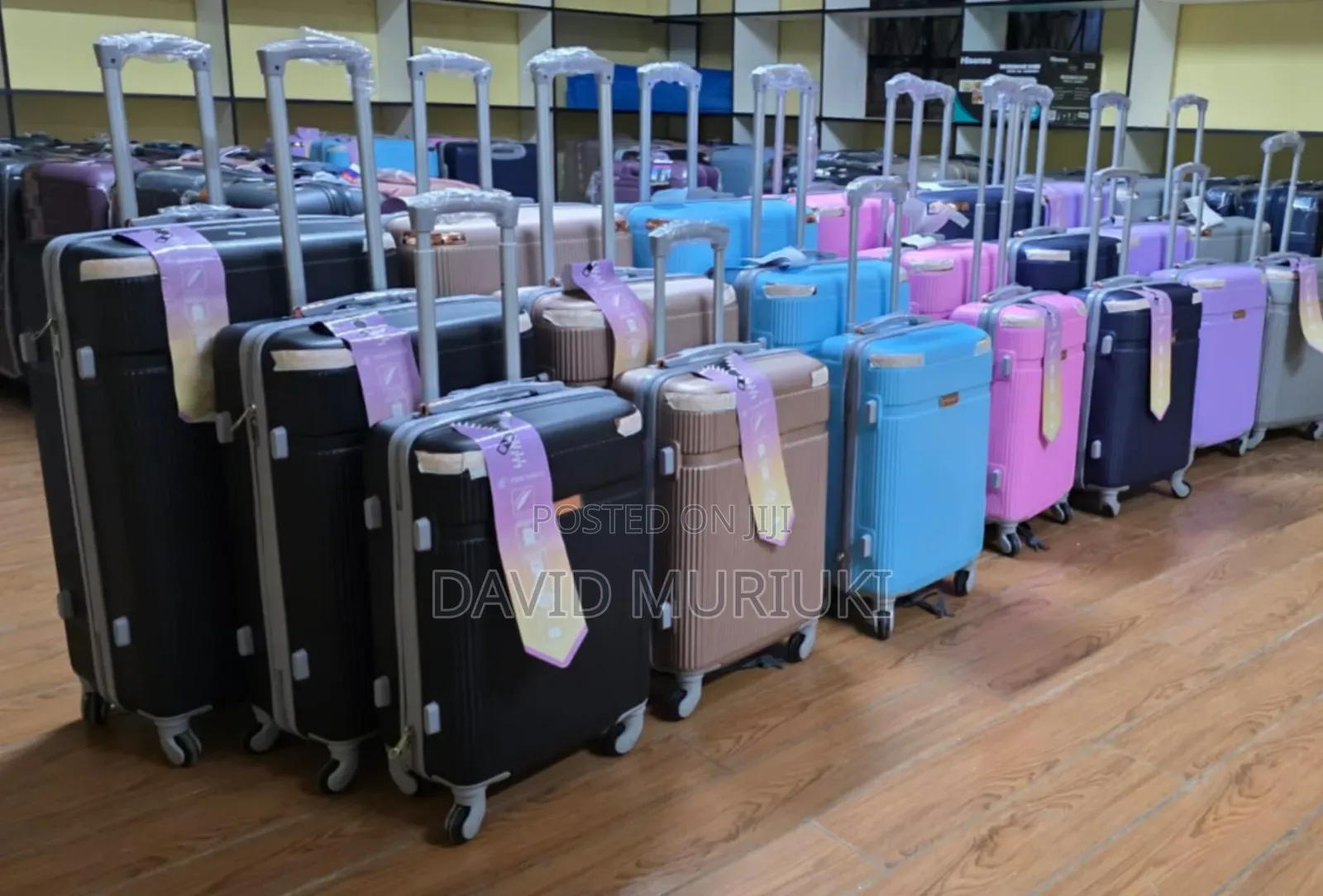 3‐In‐1 Fibre Suitcase Sets