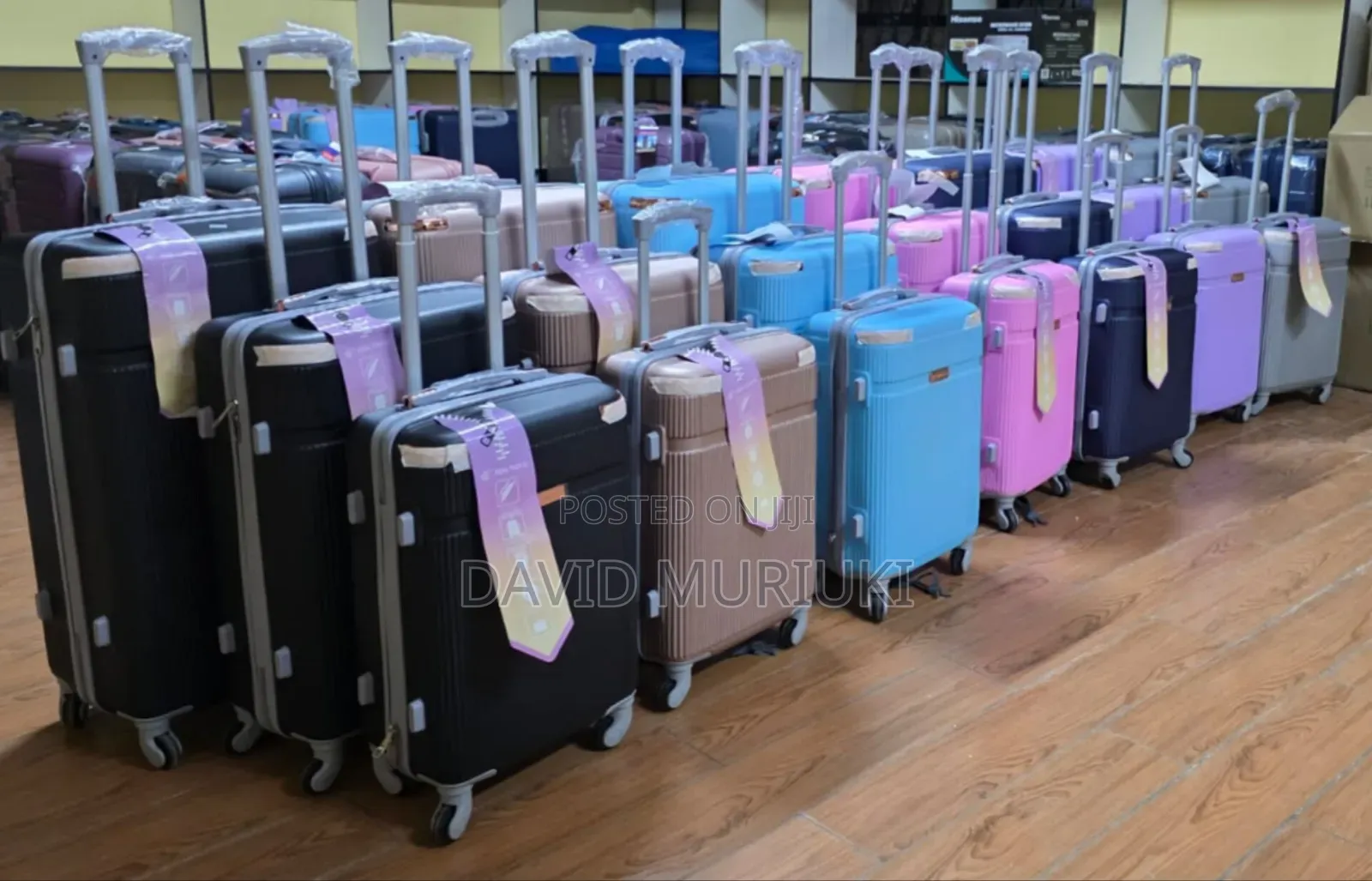 Versatile Travel Set: 3‐In‐1 Fibre Luggage Collection