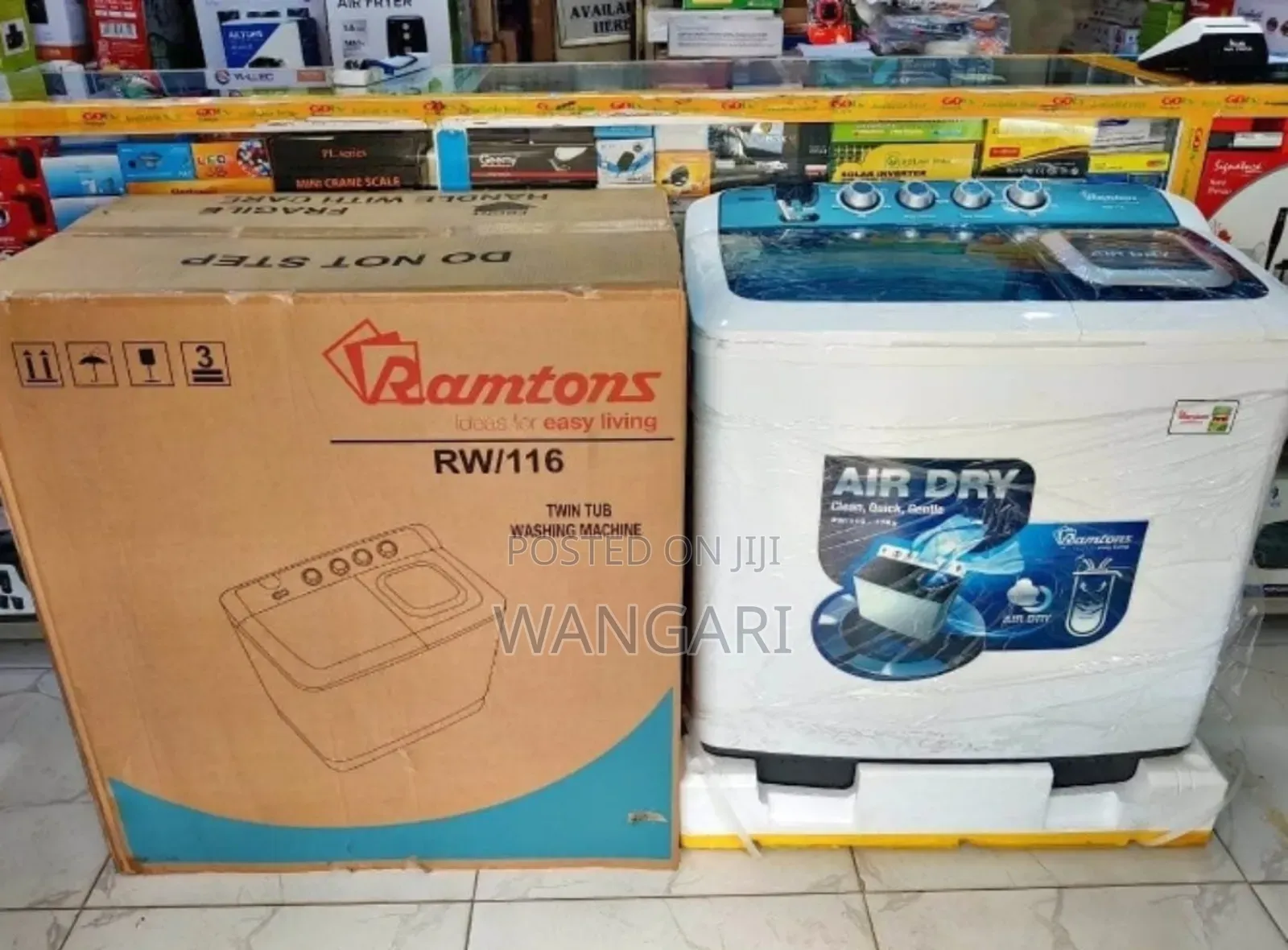 Ramtons 12kgs Topload Washing Machine Rw16