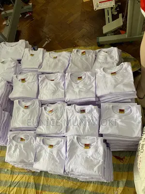 White Cotton Tshirt Plain