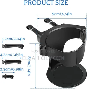 1kg Car Cup Holder Now Available In Black Color