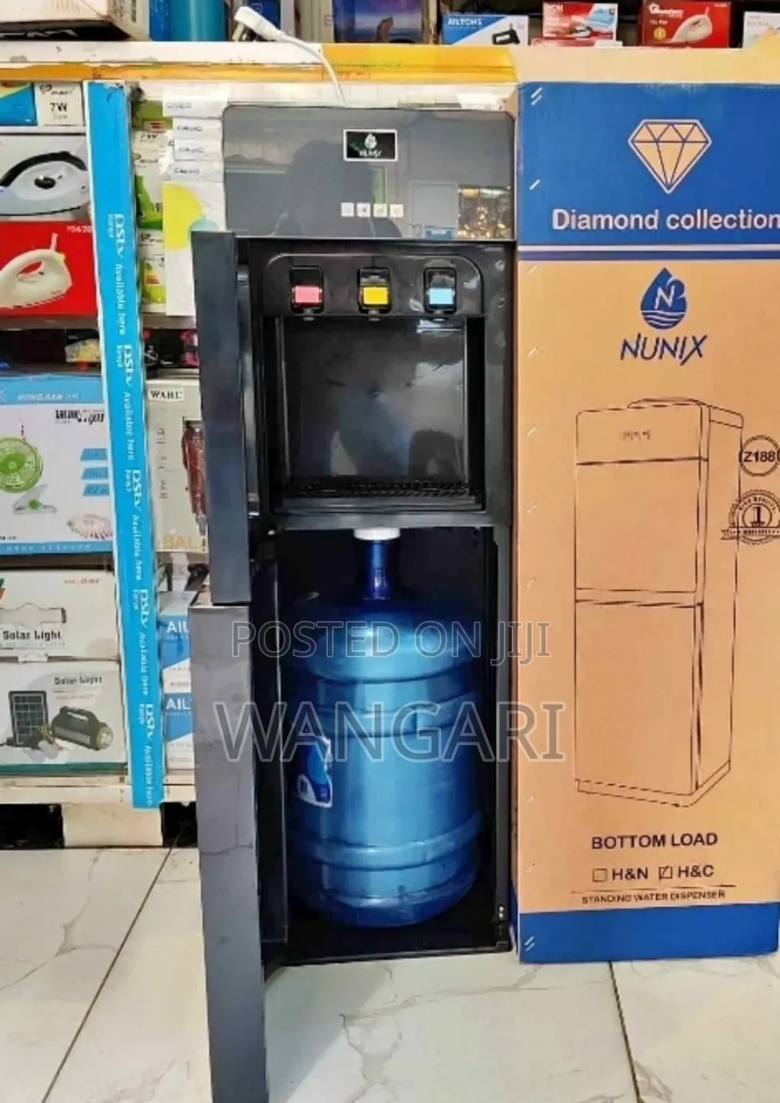 Z188 Nunix 3 Taps Water Dispenser Bottom Load