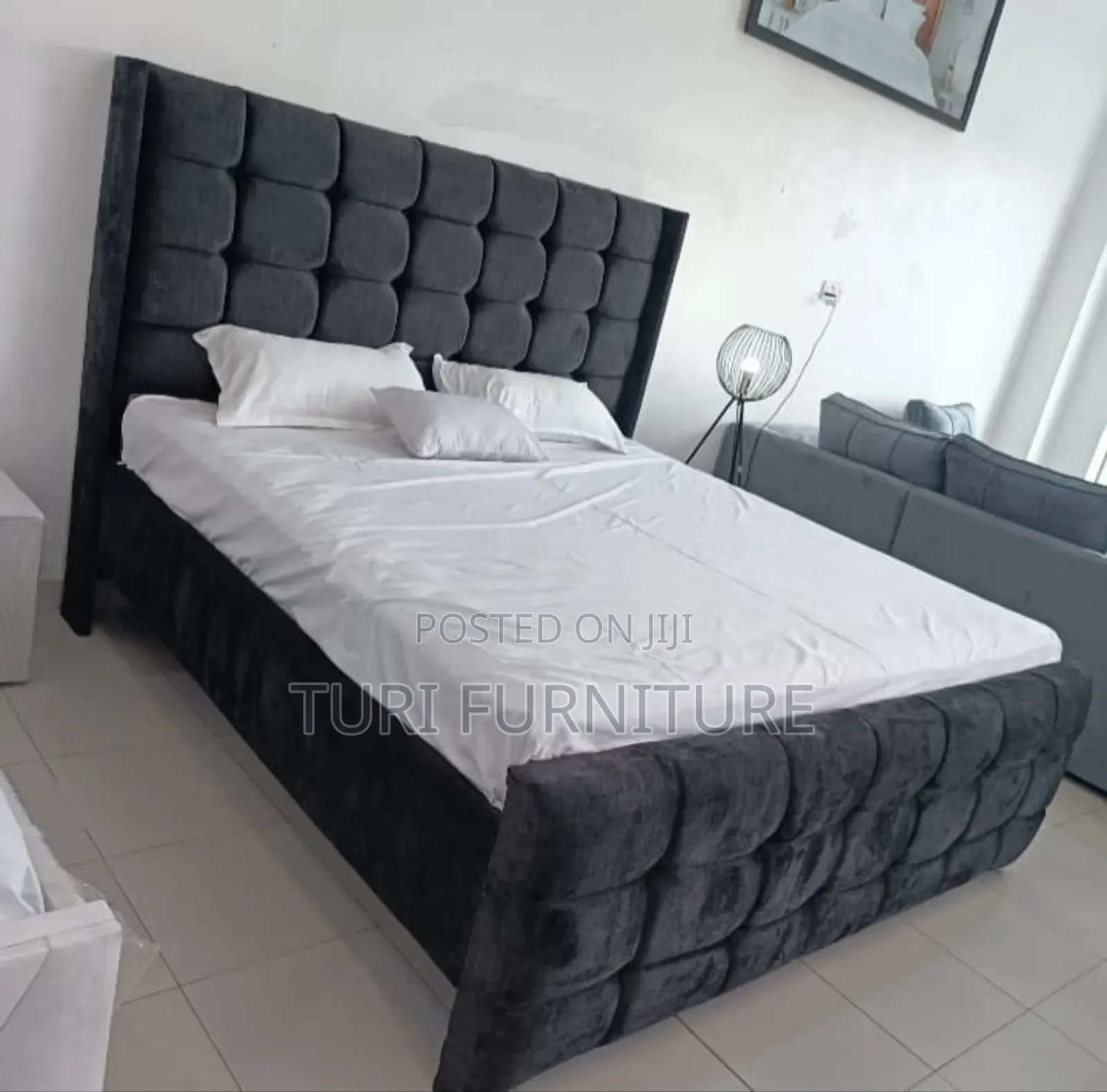 Bed Chesterfield 6by6