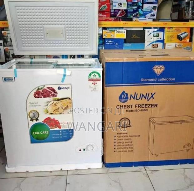 Restocked 150 Litres Nunix Deep Freezer