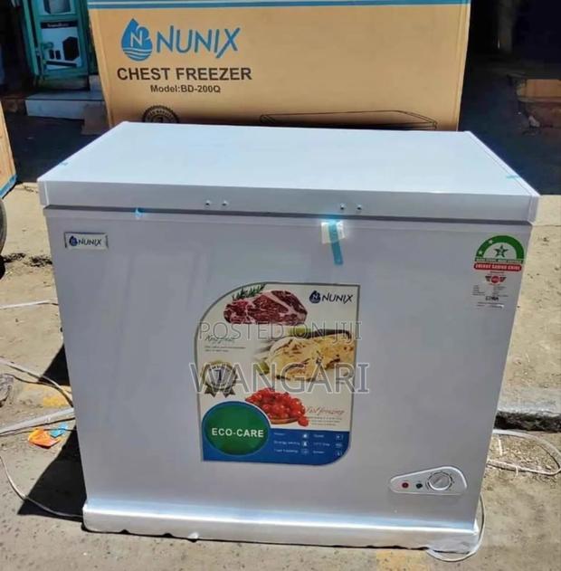 Low Power Consumption 150 Litres Nunix Deep Freezer