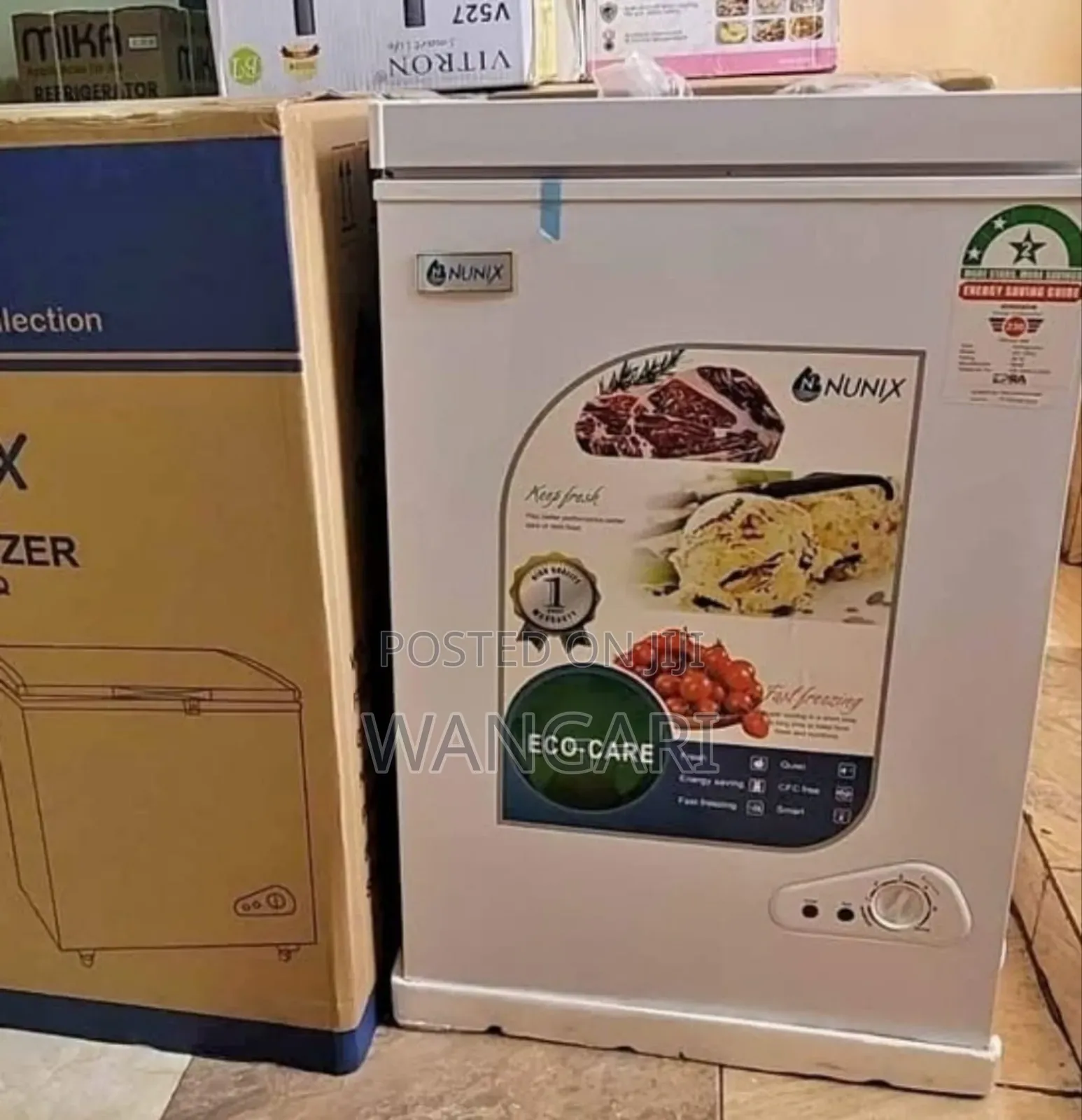 Nunix 100 Litres Freezer (White Color)